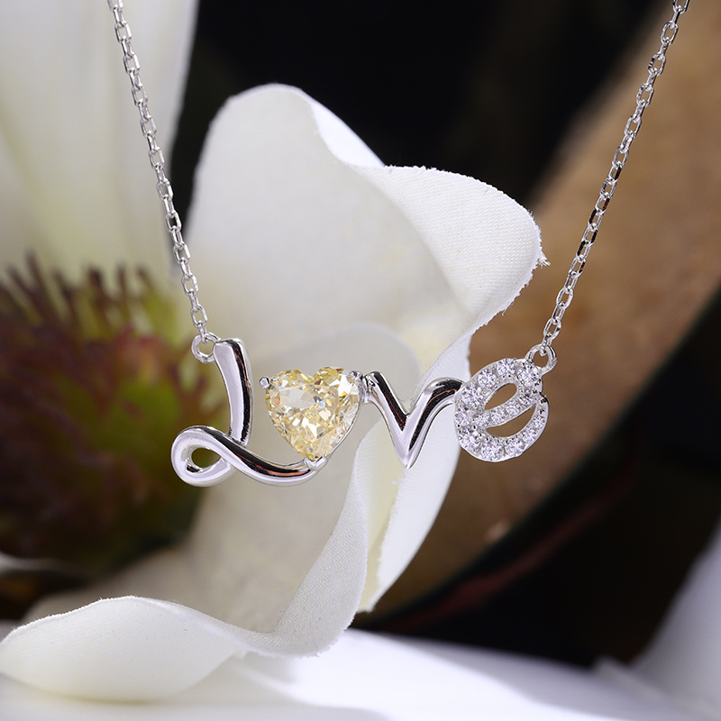 925 серебро 925 Crushed lce Cubic Zirconia колье SCP110